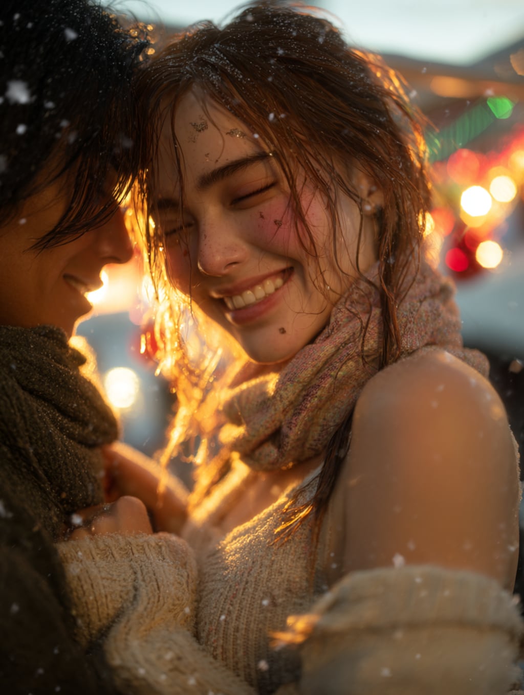 すっかりクリスマス気分の岬