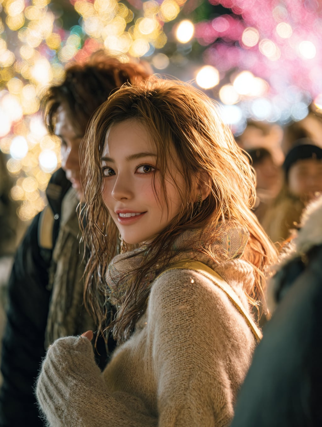 すっかりクリスマス気分の岬