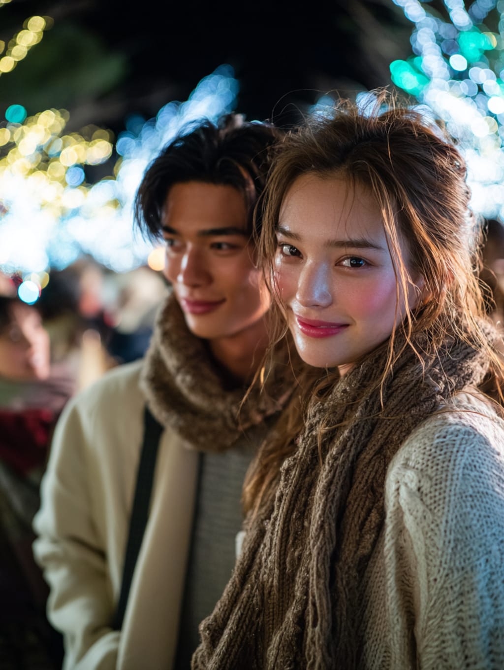 すっかりクリスマス気分の岬