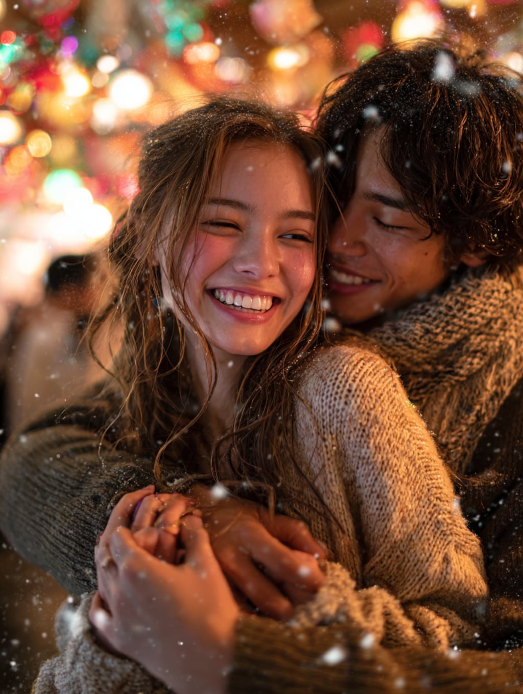 すっかりクリスマス気分の岬