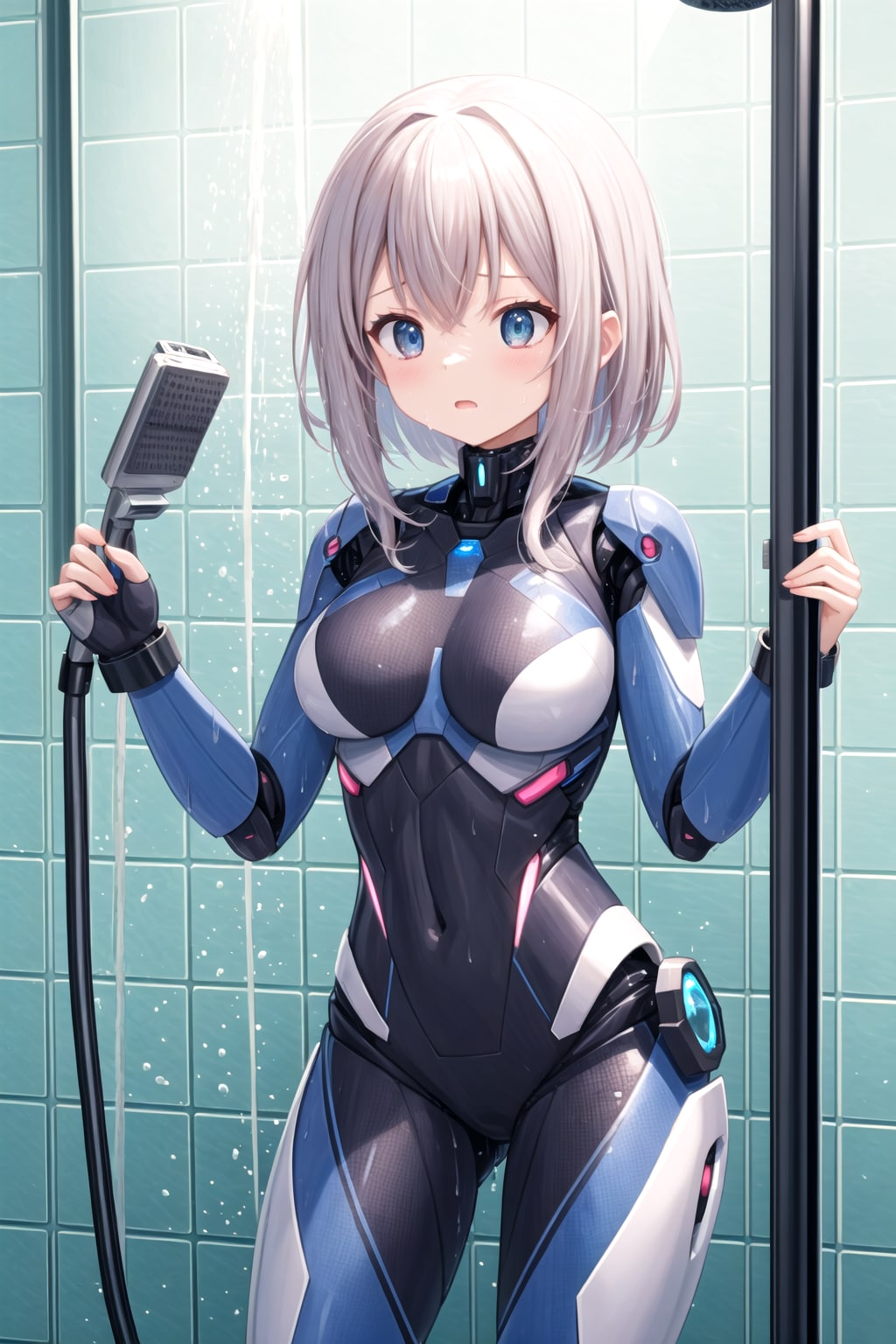 シャワードスーツ　FROST　V4B　TOPAZ | の人気AIイラスト・グラビア