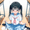 どうしてこんな所に水たまりが💦 2枚目