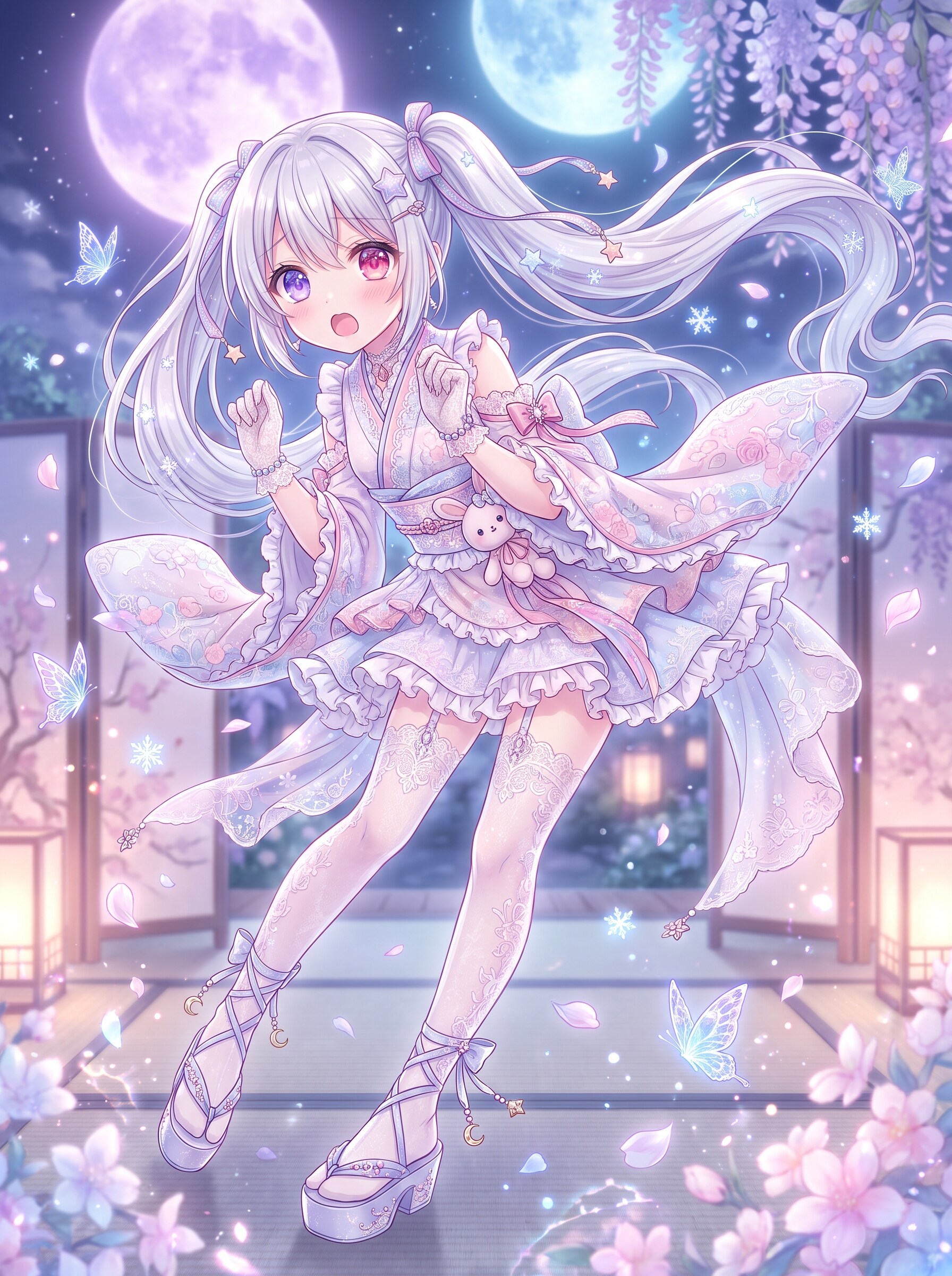 双彩月華