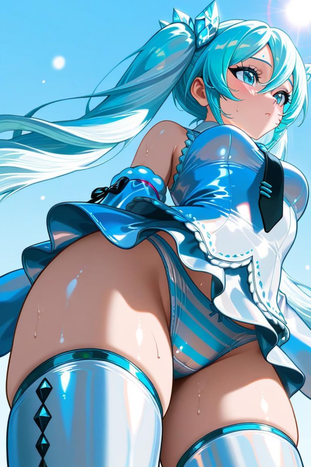 ミクの日　VOCALOID　雪ミク