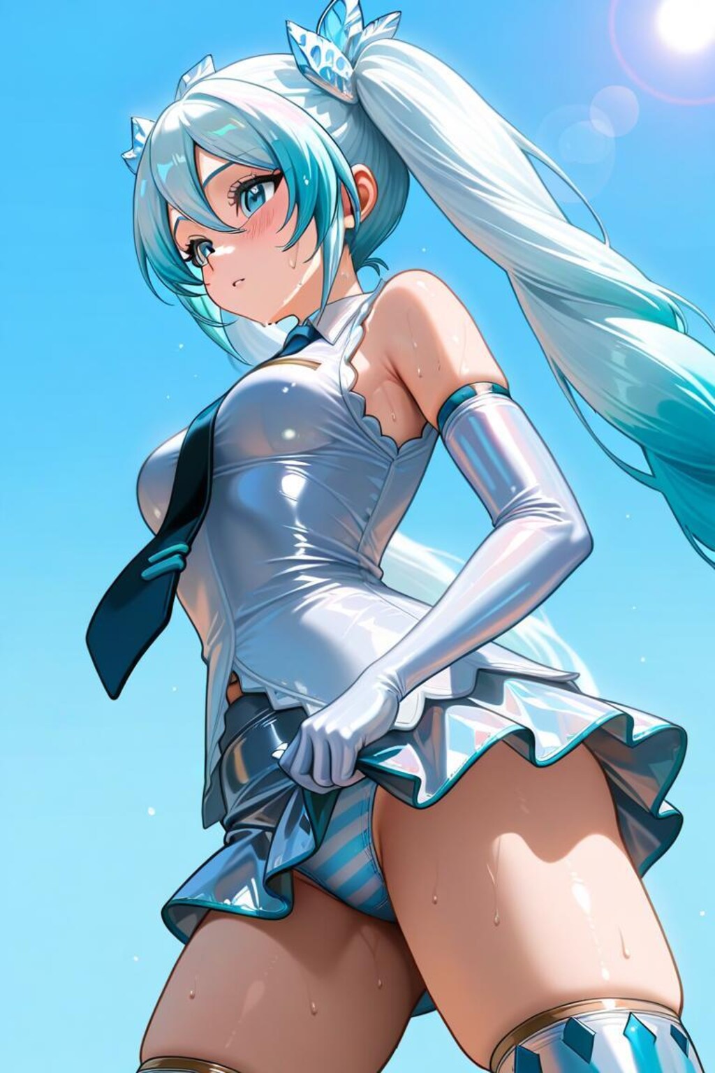 ミクの日　VOCALOID　雪ミク