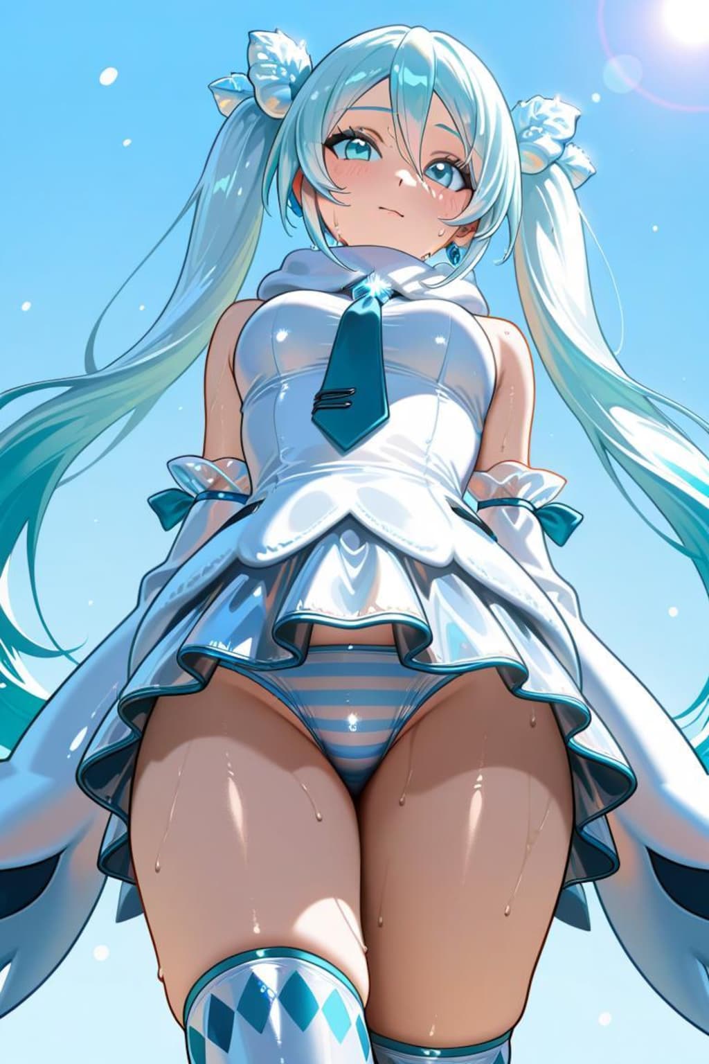 ミクの日　VOCALOID　雪ミク