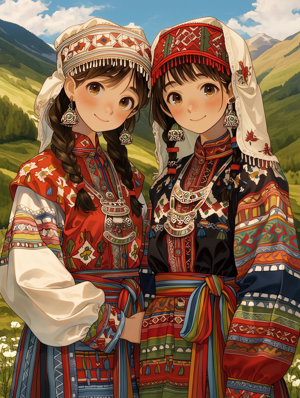 草原少女191