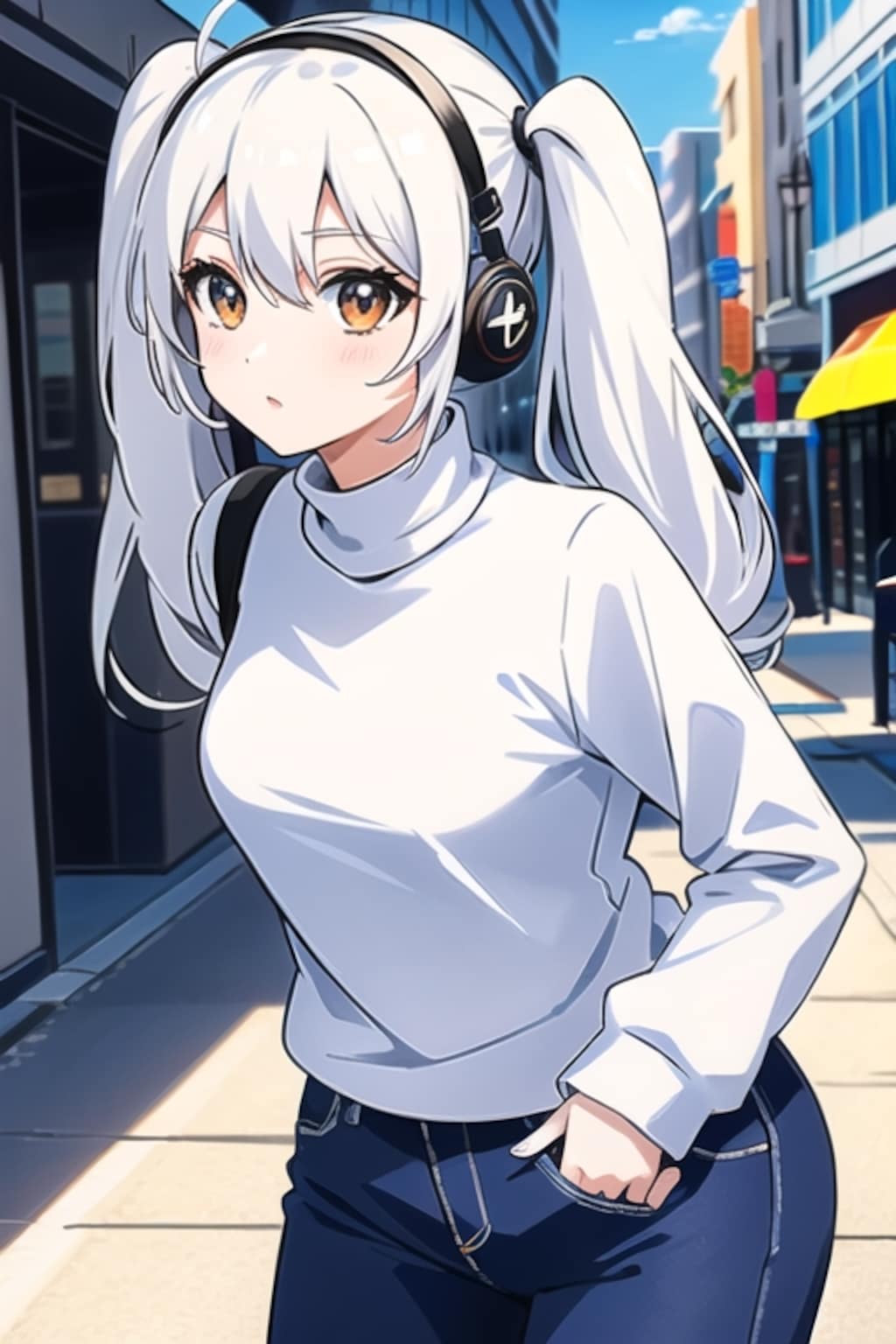 ヘッドホンでお出掛け