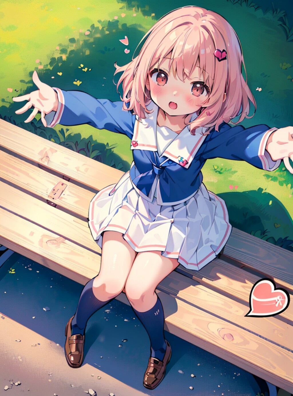 パパ大好き、だっこ！