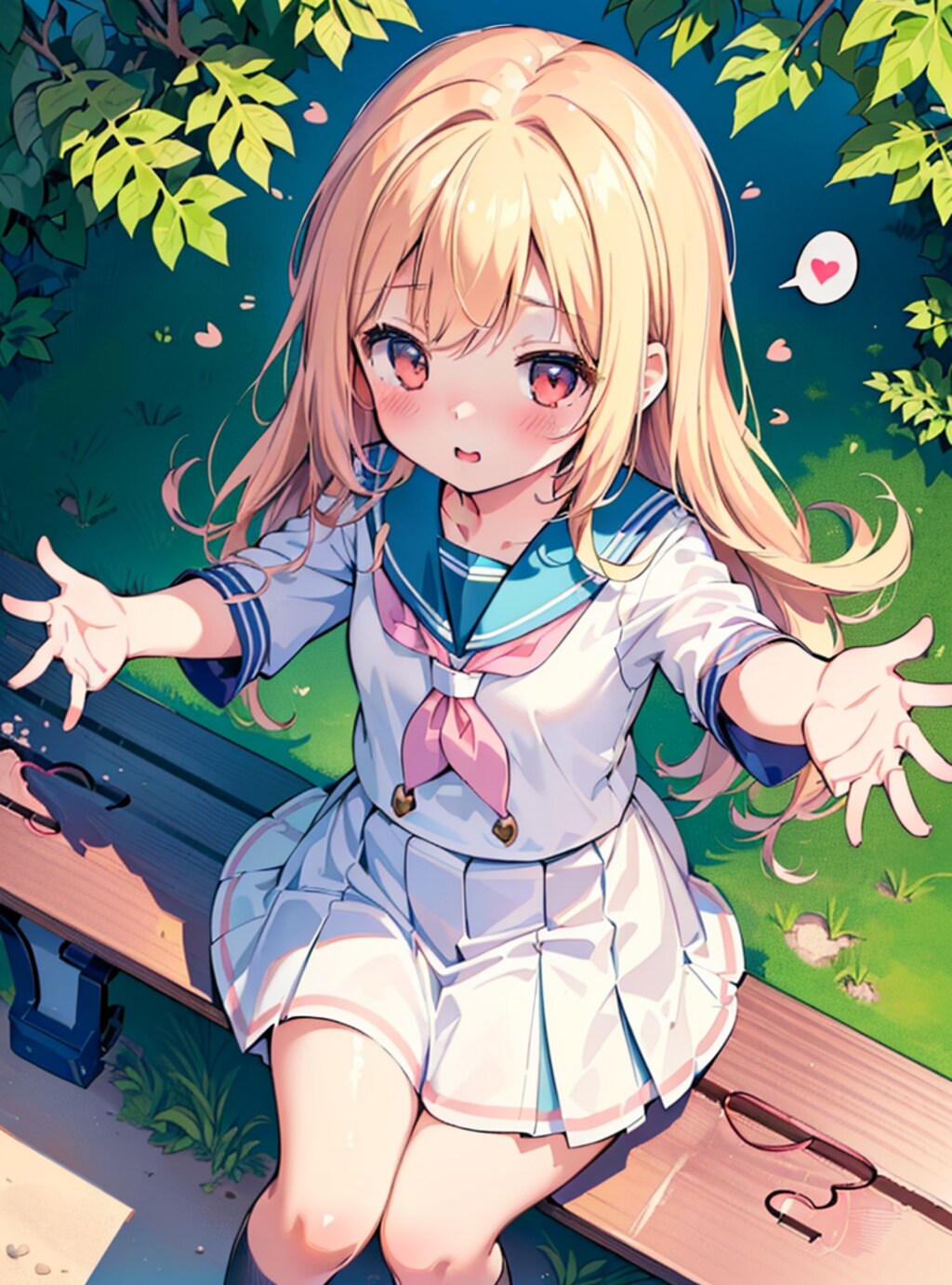 パパ大好き、だっこ！