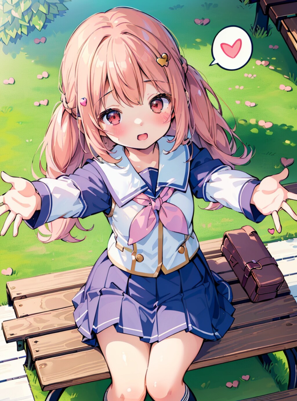 パパ大好き、だっこ！