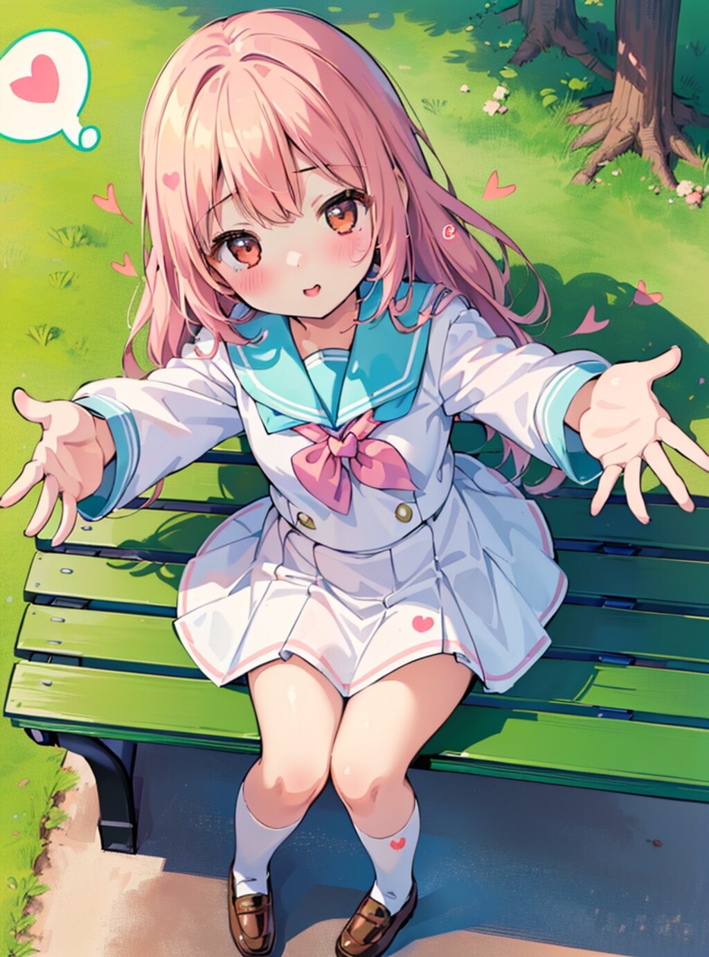 パパ大好き、だっこ！
