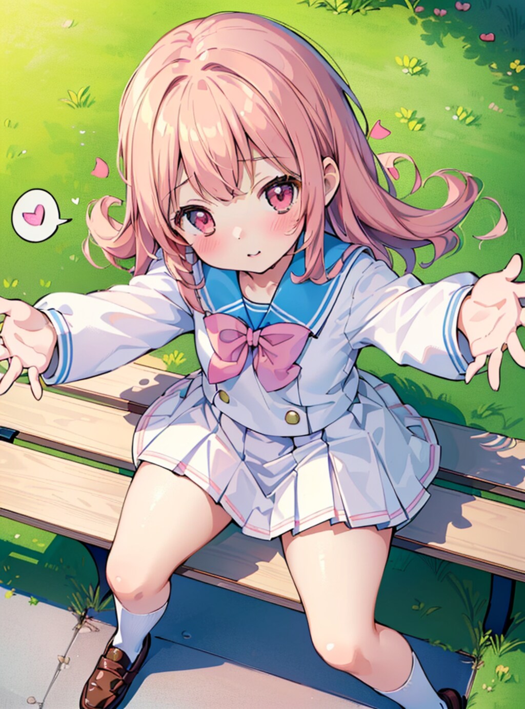 パパ大好き、だっこ！