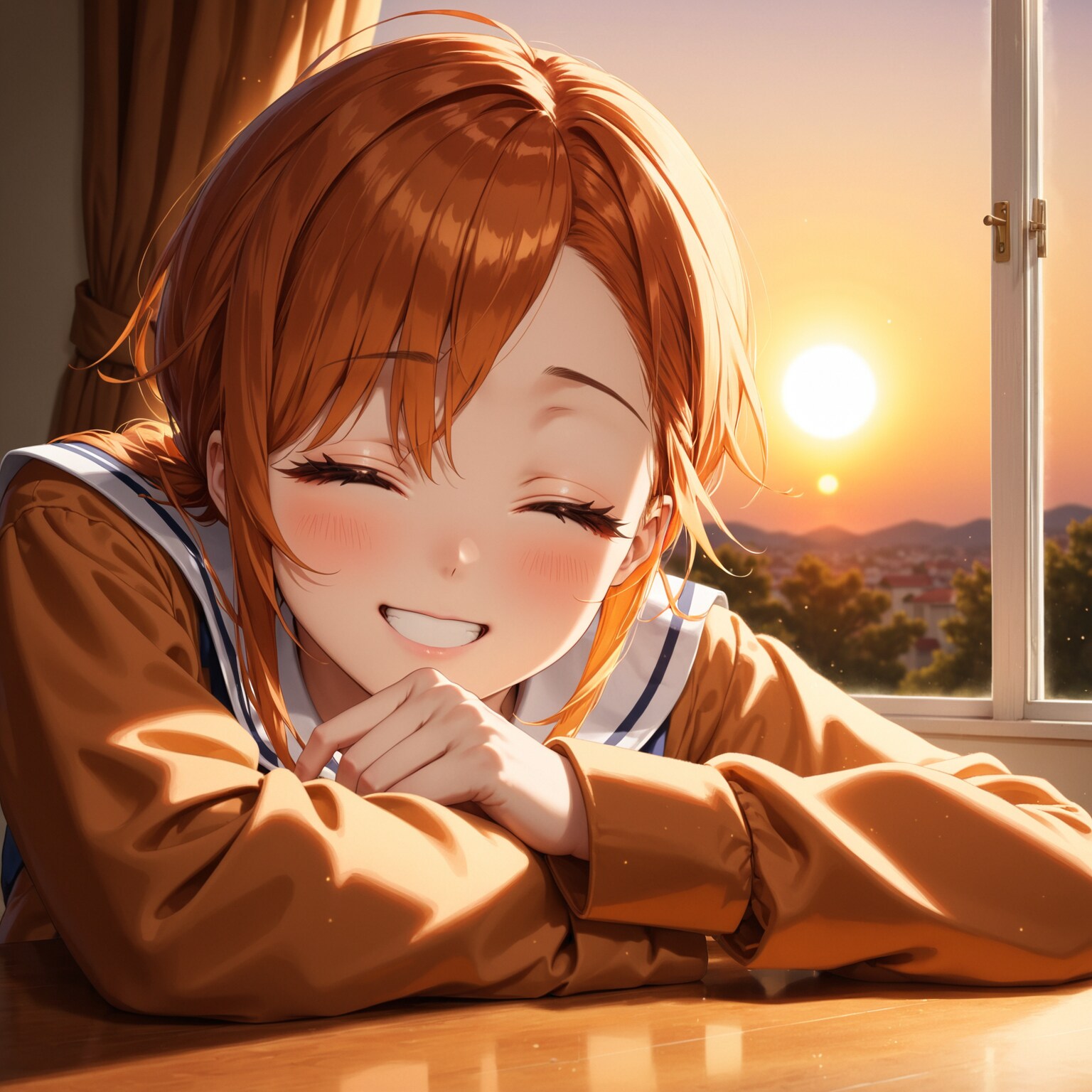 夕焼けの特等席