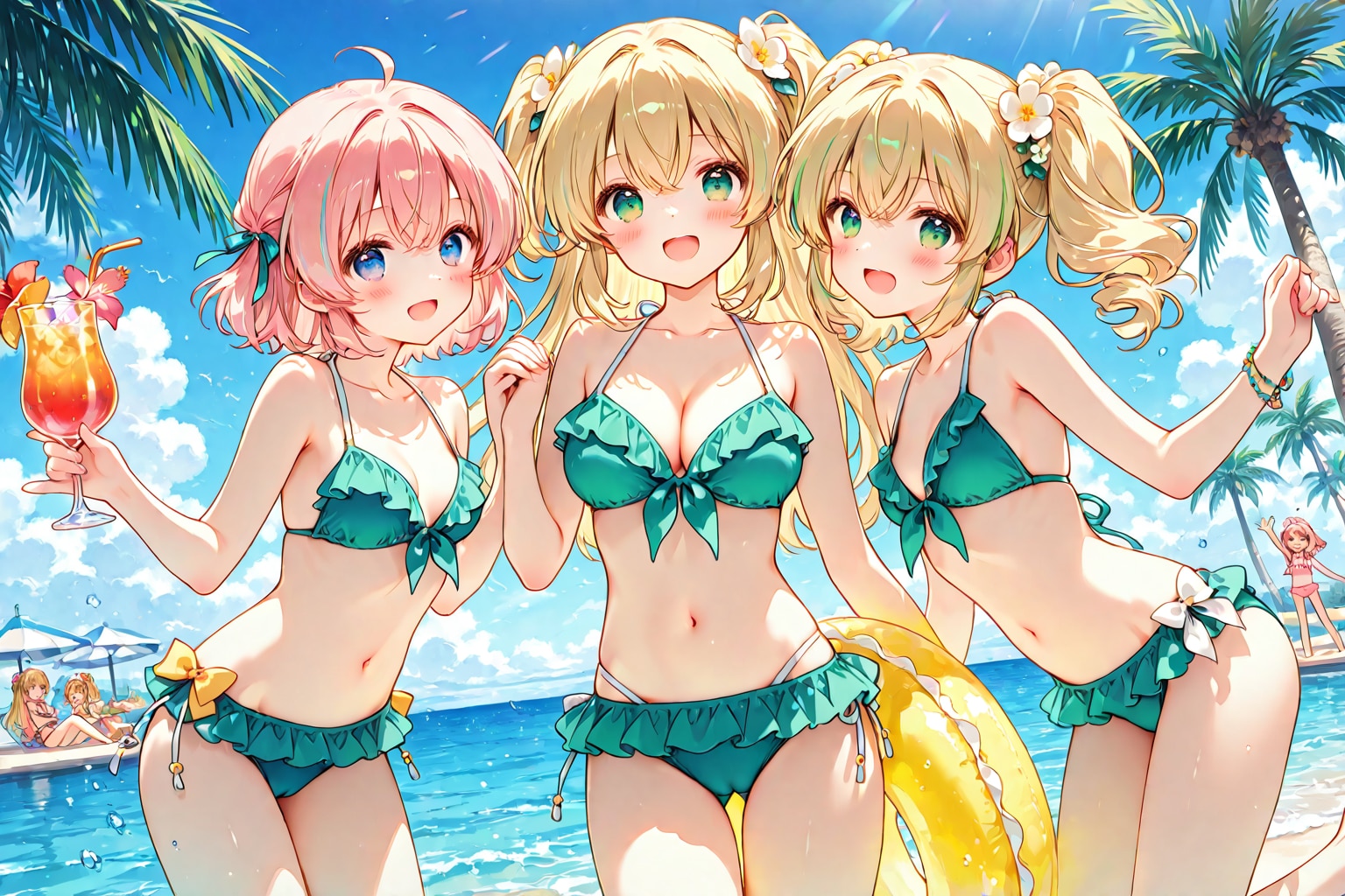 リゾートに遊びに来てまーす♪