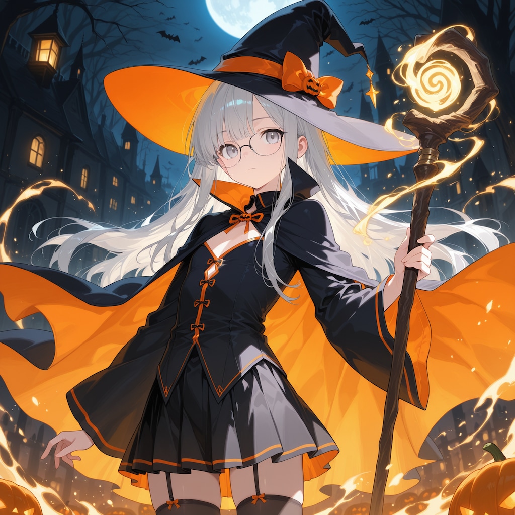 栞ちゃん 魔法使いのハロウィン衣装