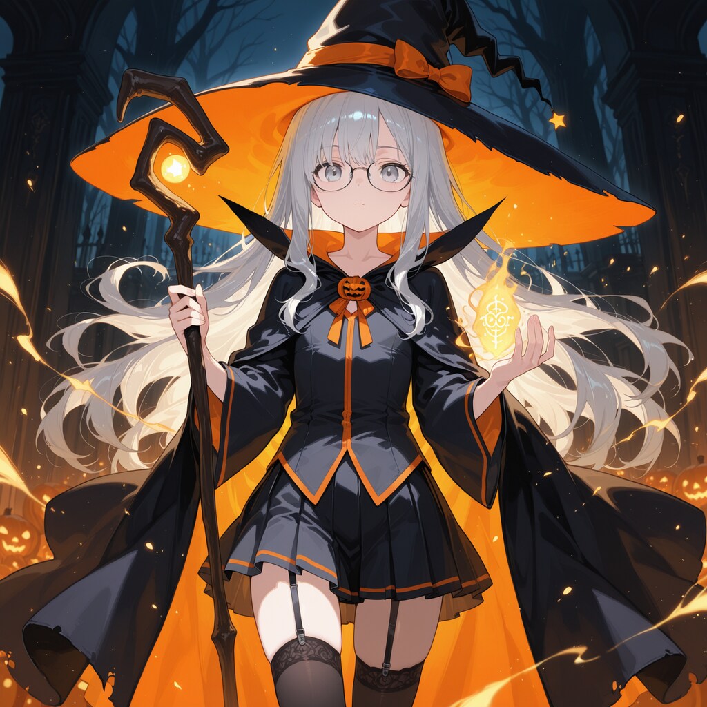 栞ちゃん 魔法使いのハロウィン衣装