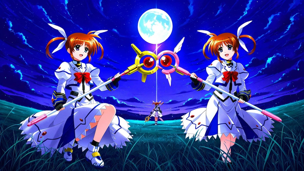 なのは➡　勝負‼　別の世界の私