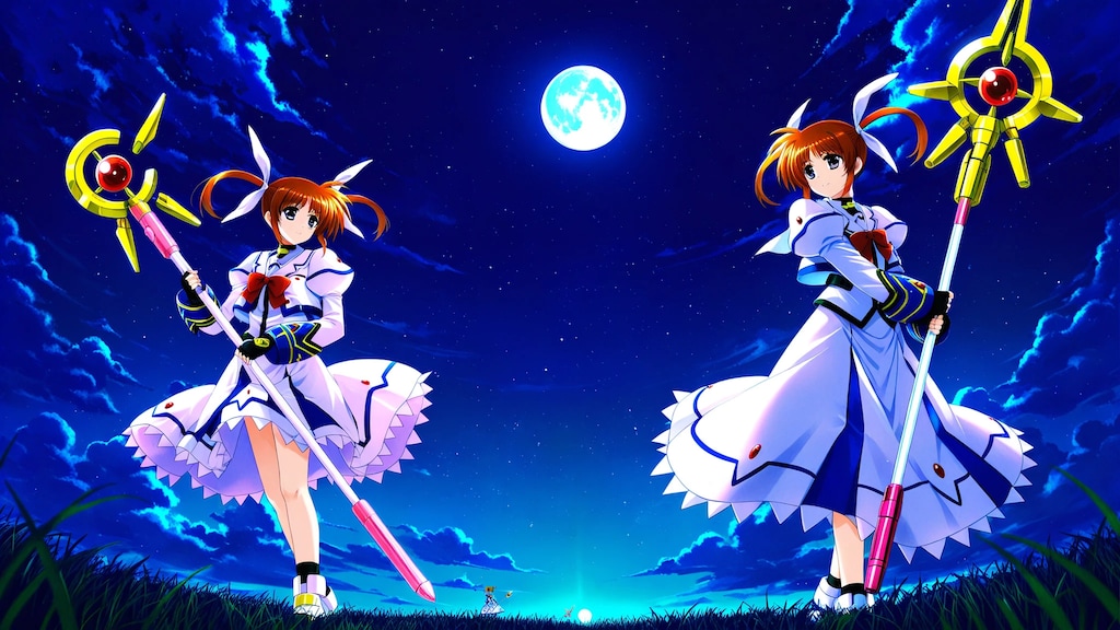 なのは➡　勝負‼　別の世界の私