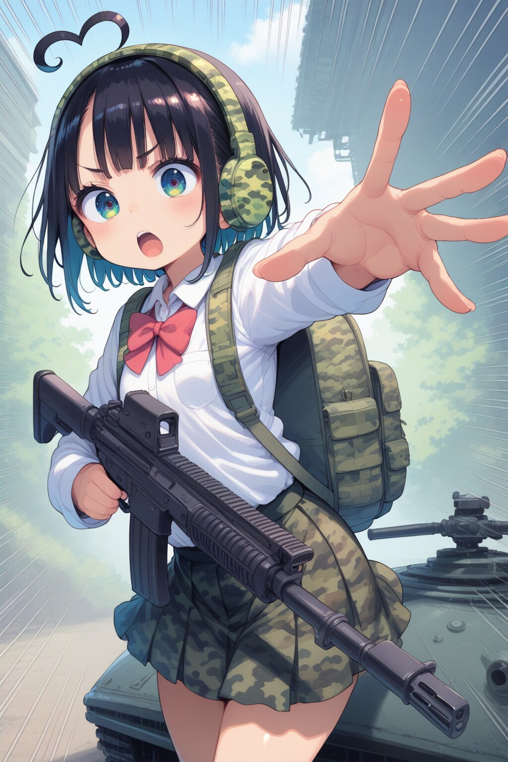 とつげき―！