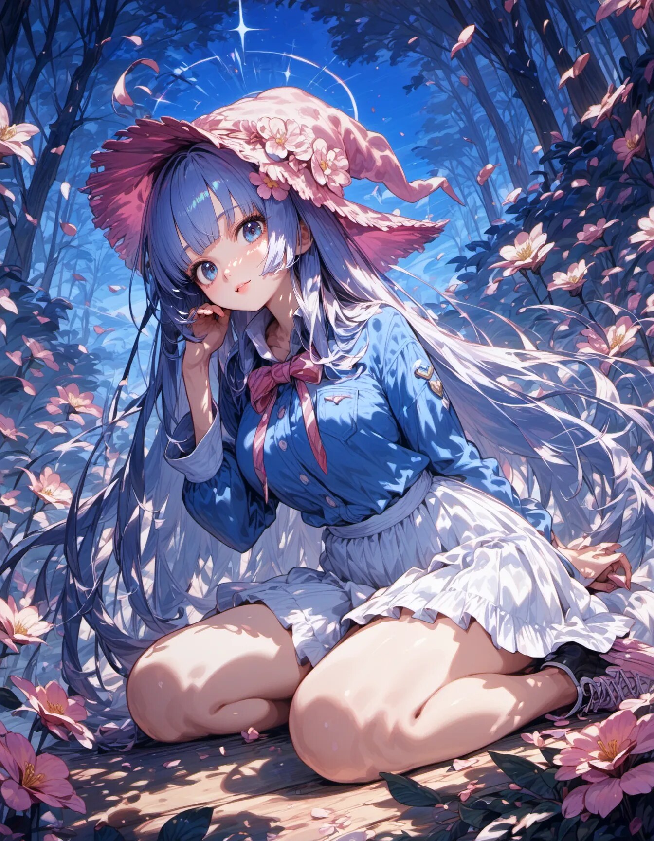 Floral Witch | の人気AIイラスト・グラビア