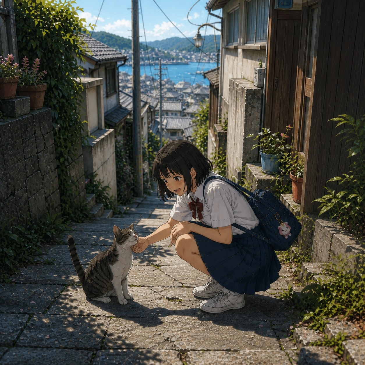 ねこと少女
