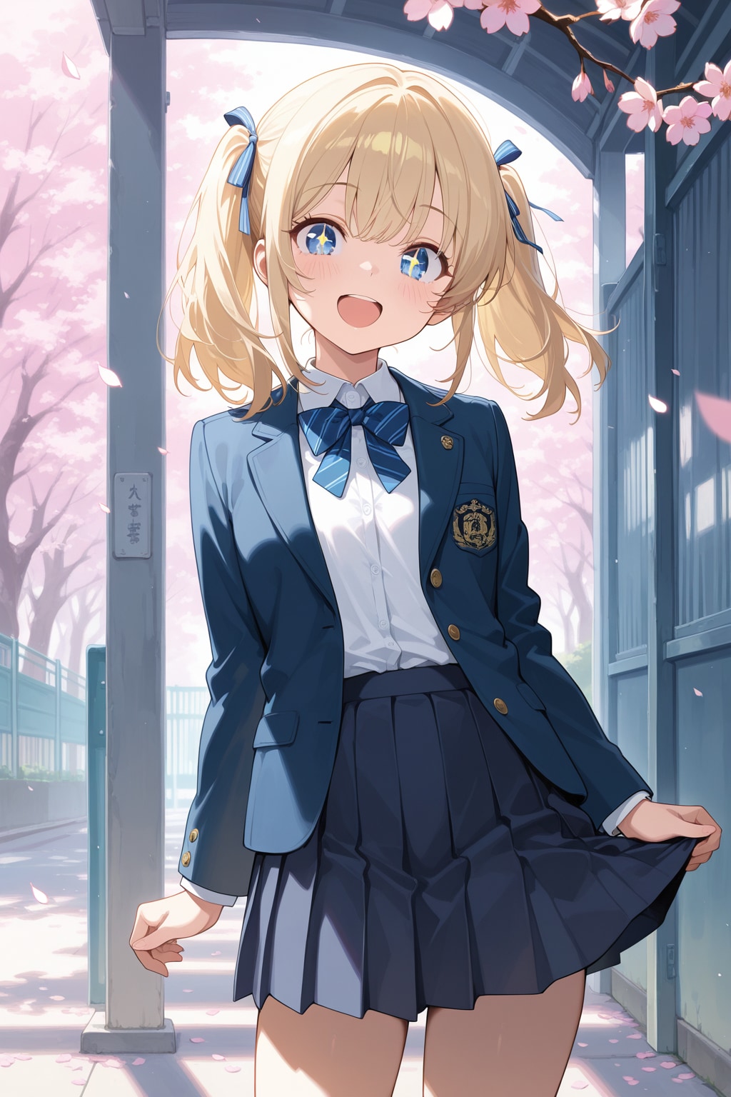 うちの子後輩組の入学式