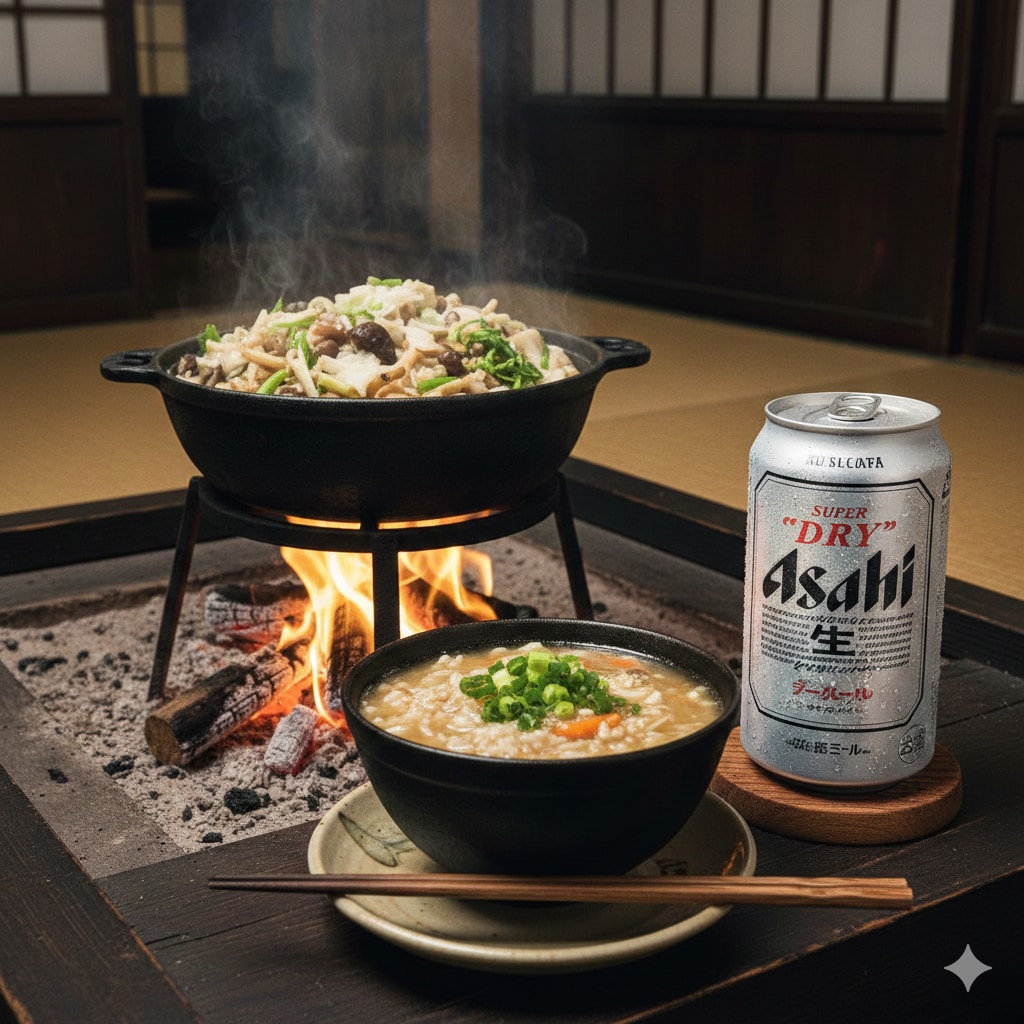 【晩飯】山菜入り味噌雑炊、キンキンのやつ | の人気AIイラスト・グラビア