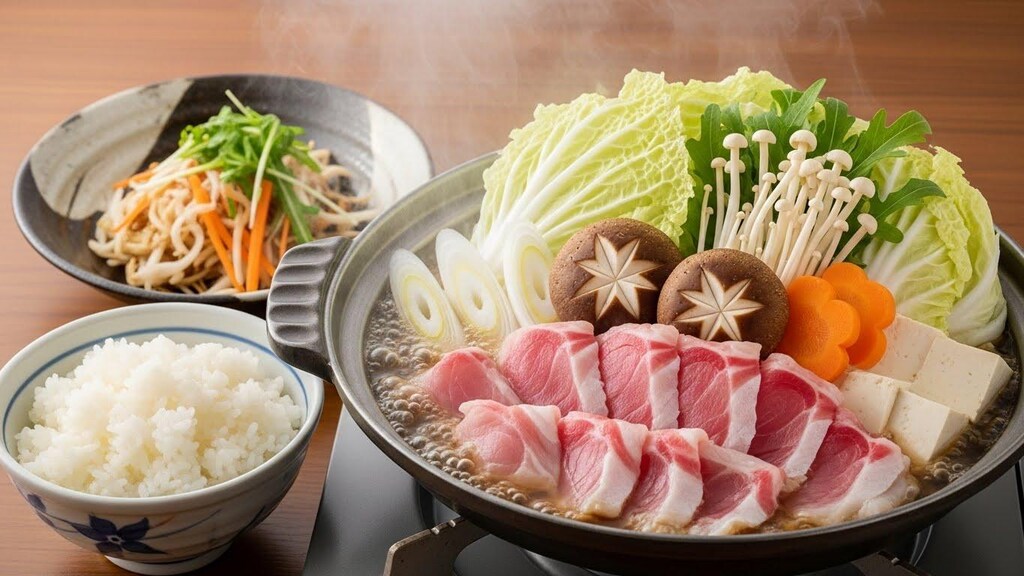 摩訶不思議食堂の鰤しゃぶ忘年会コース