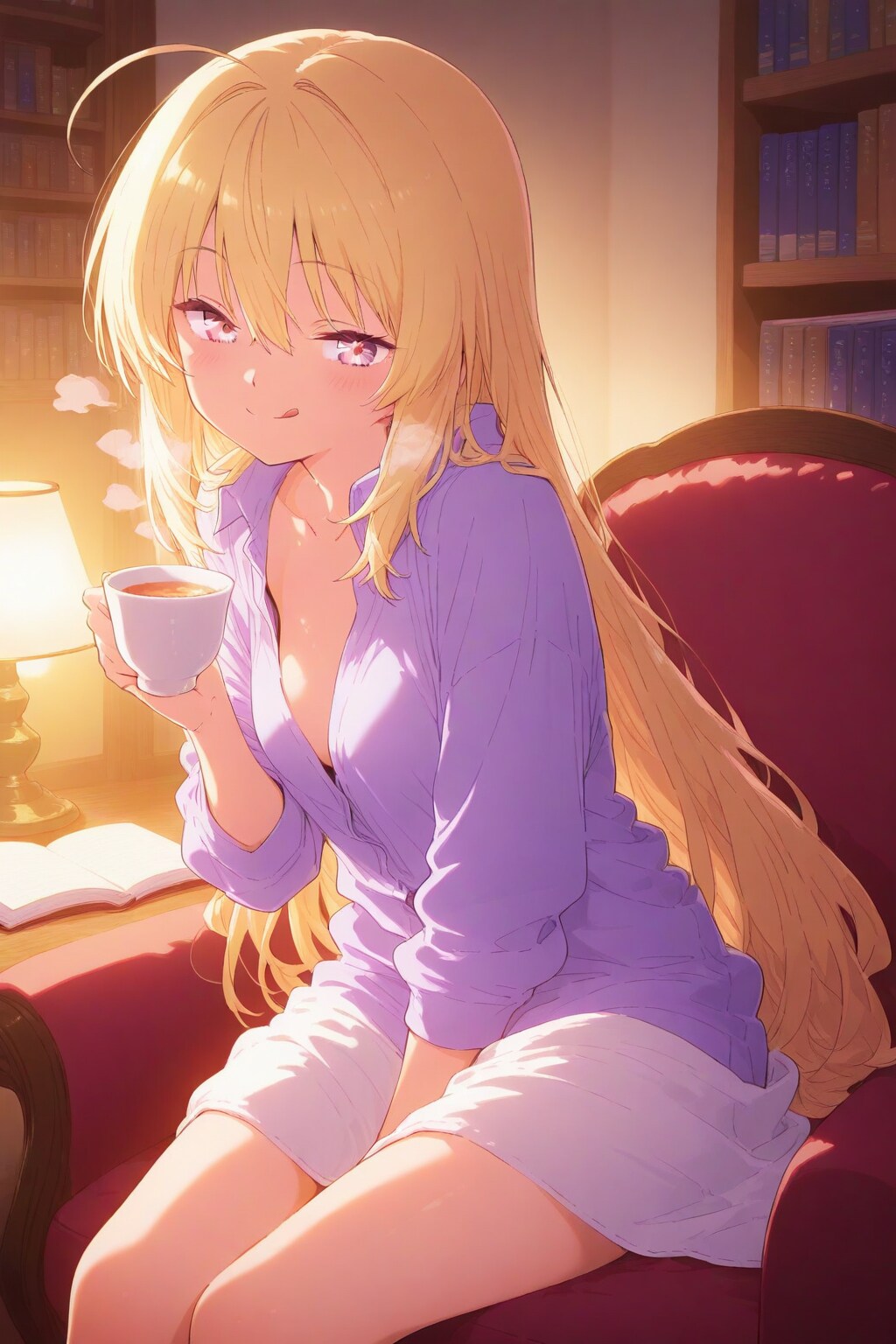 【楽】夜のココアと読書