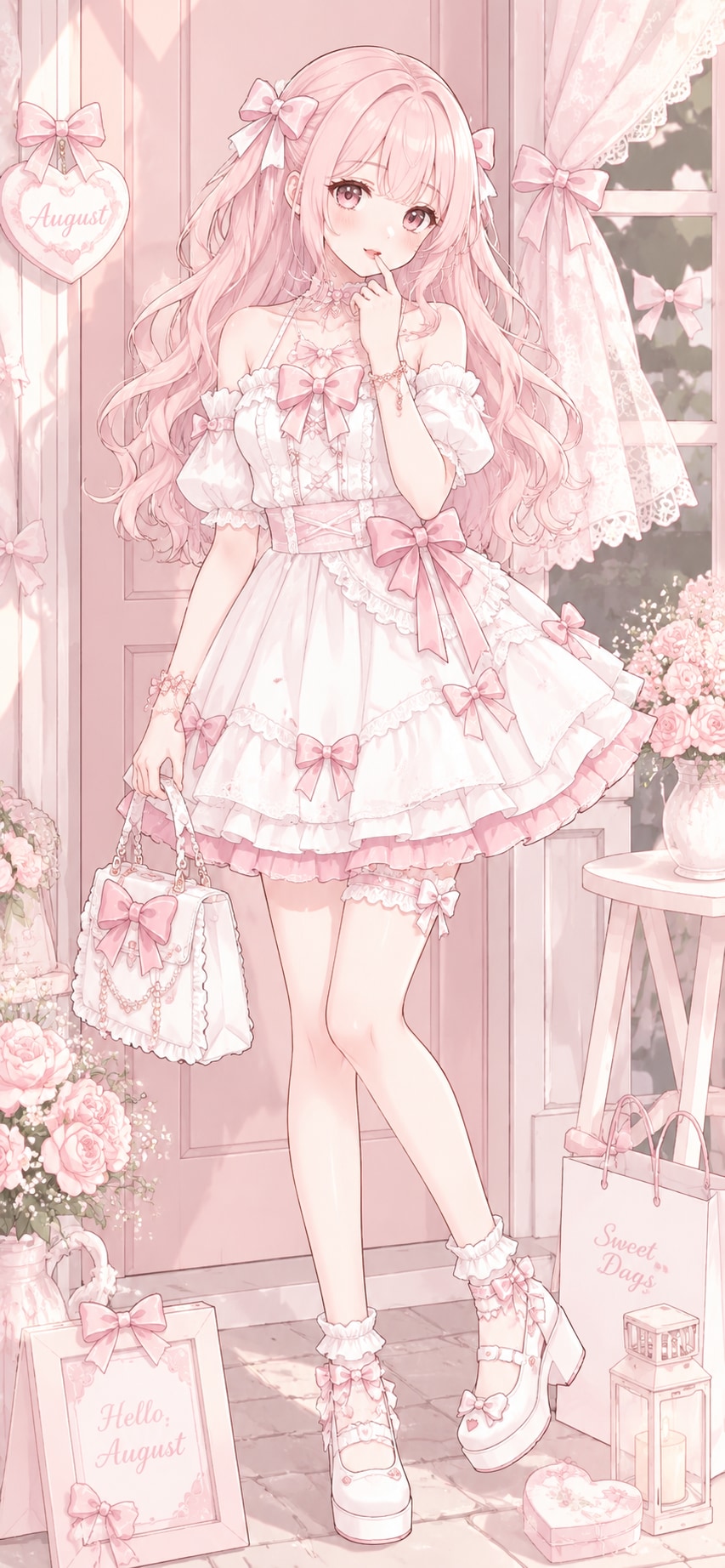 リボン＆ピンクちゃん♪