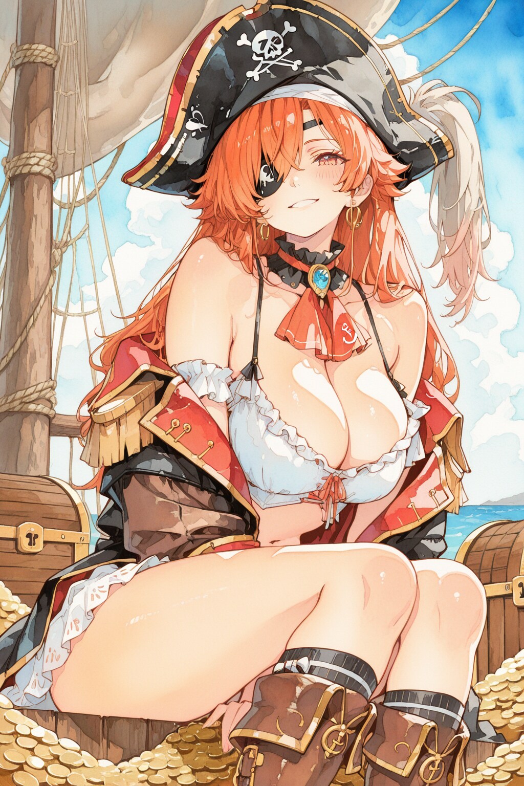 海賊娘。