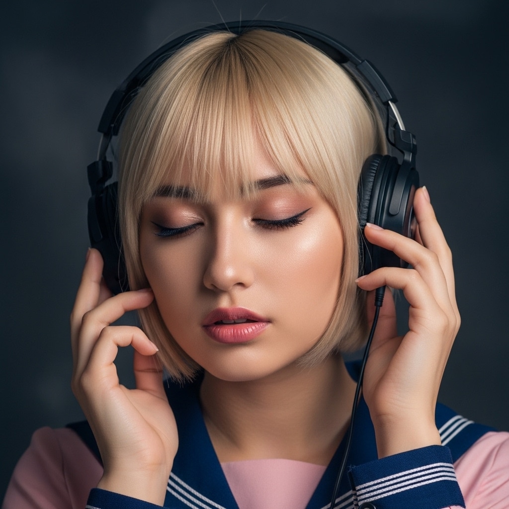 聴く | の人気AIイラスト・グラビア