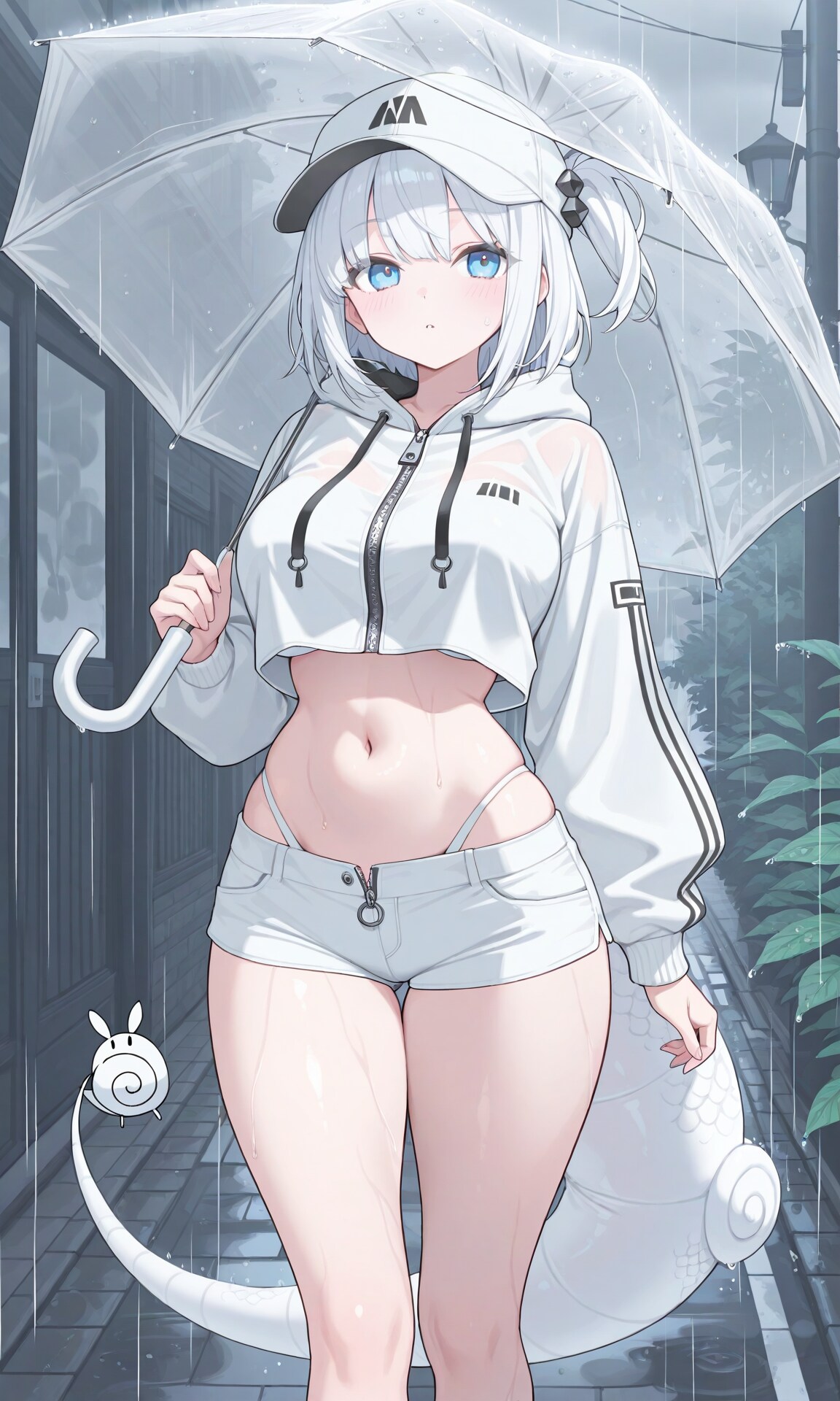 後ろの白いの何  Hoshino