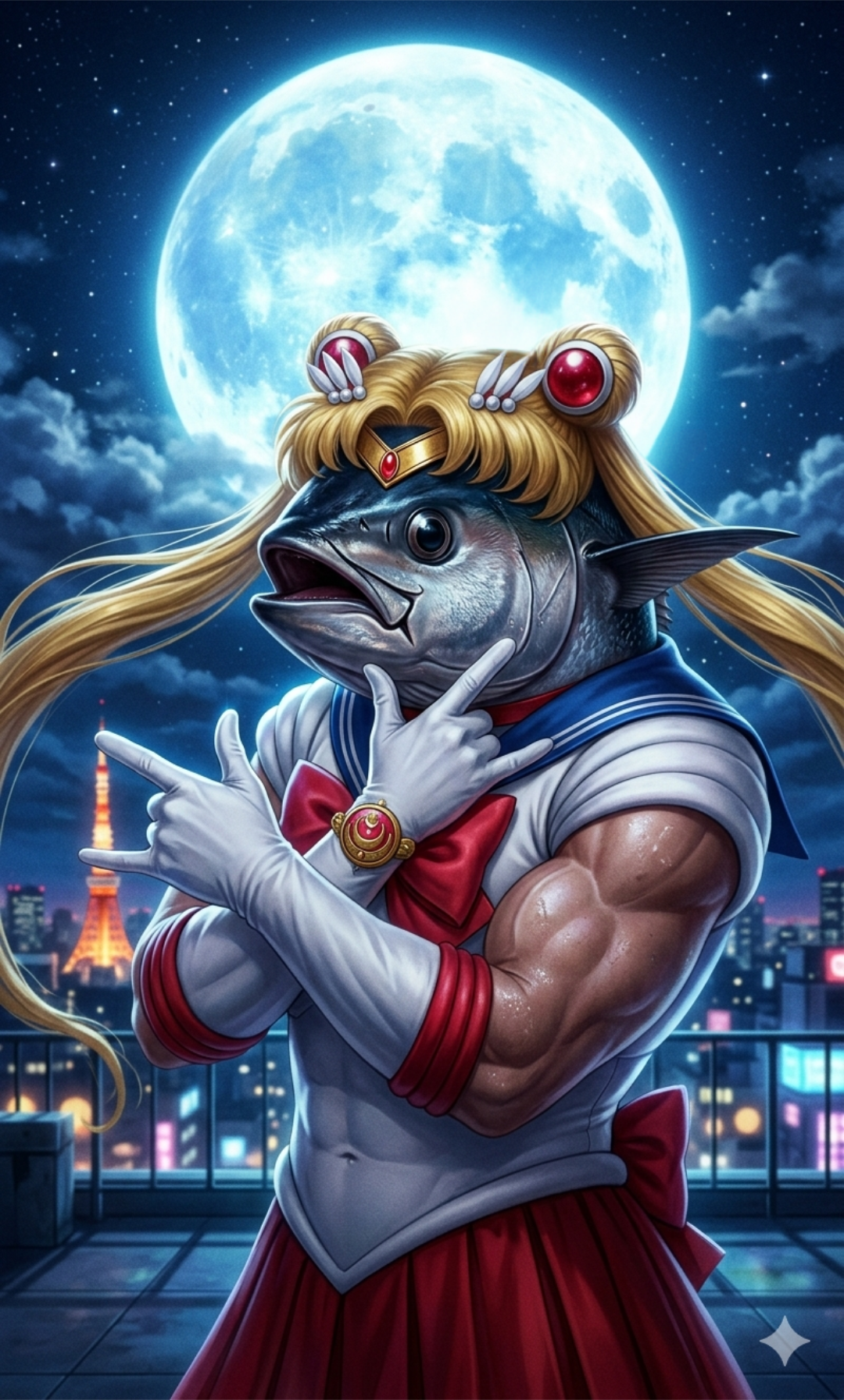 【アグロさん】セーラーツナ参上！