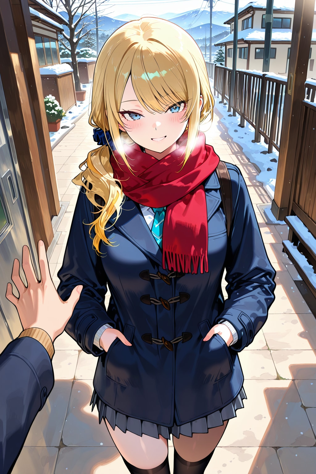 今日は寒いねぇ | の人気AIイラスト・グラビア