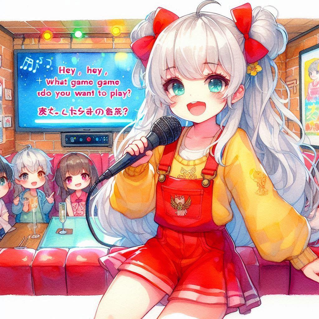 白髪の可愛い女の子【113】
