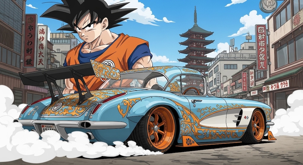 孫悟空とコルベット