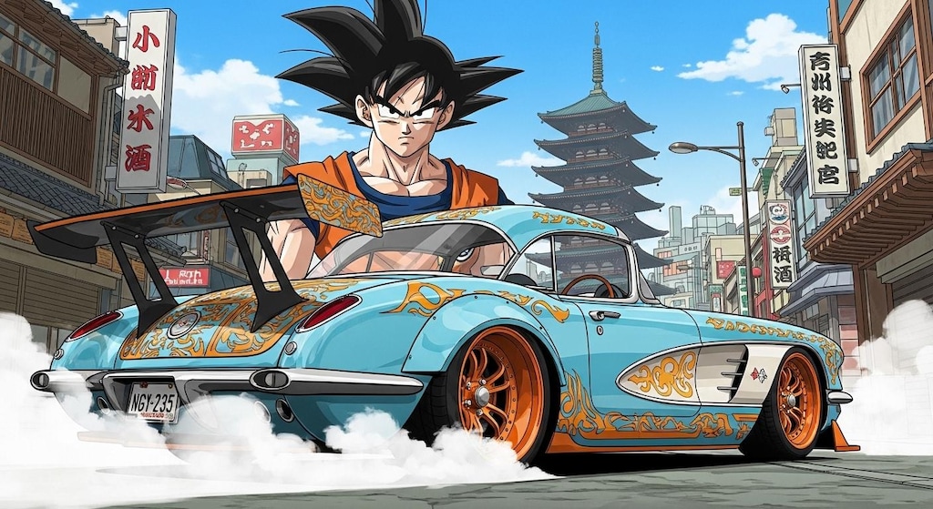 孫悟空とコルベット