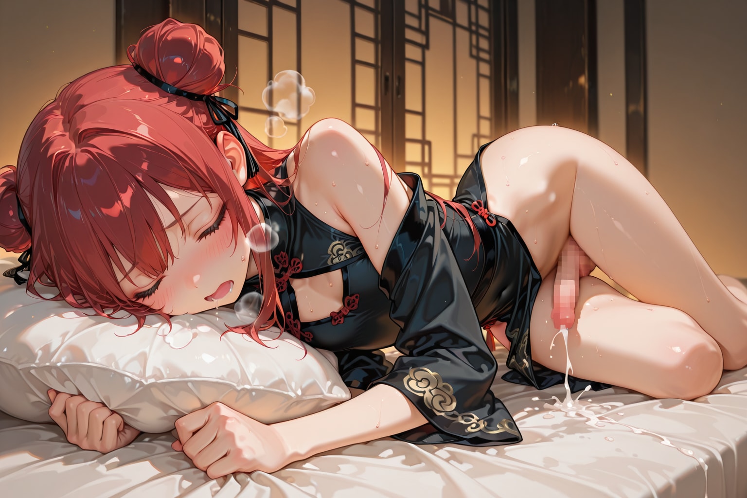 【男の娘48】赤髪の中華娘
