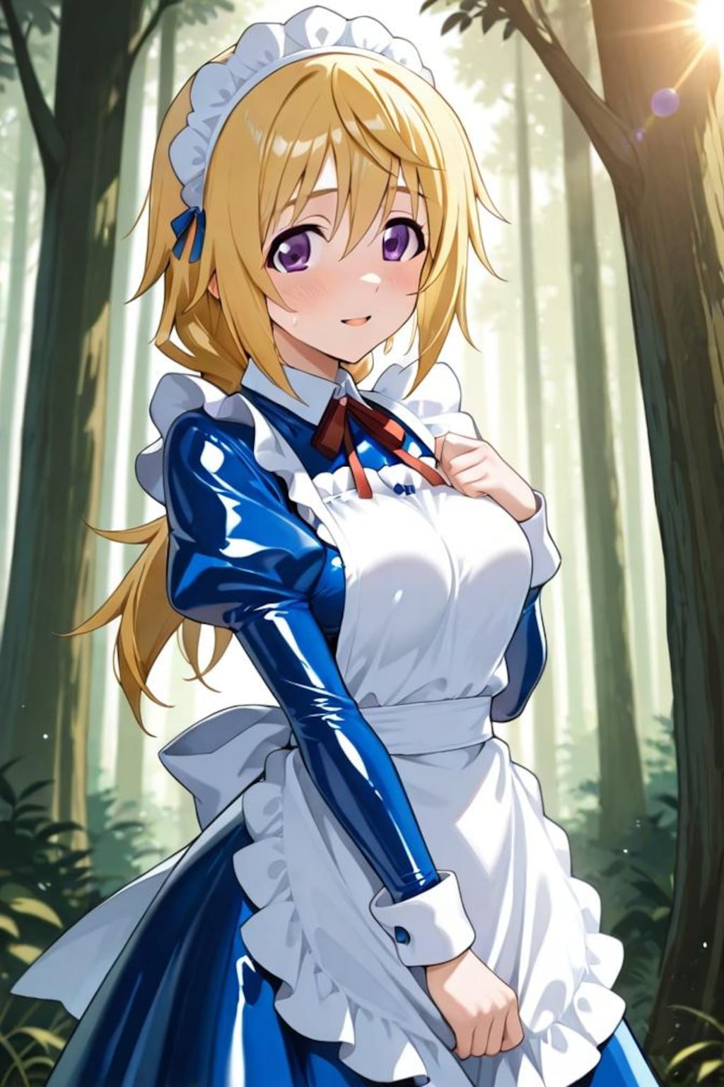 シャルロット・デュノア　メイド服