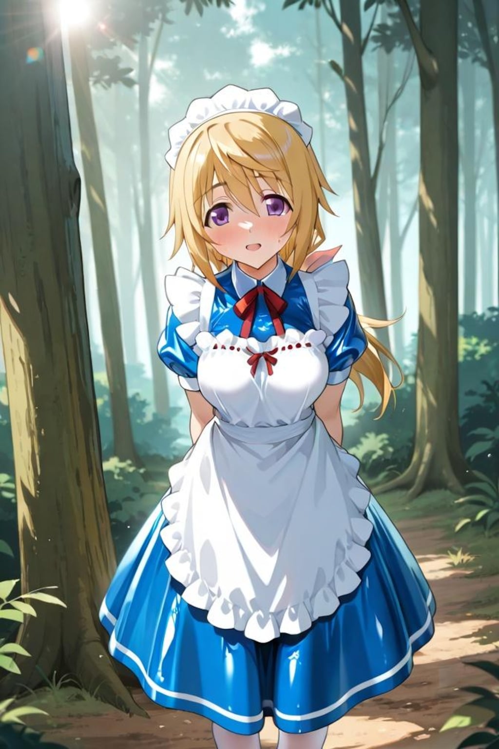 シャルロット・デュノア　メイド服