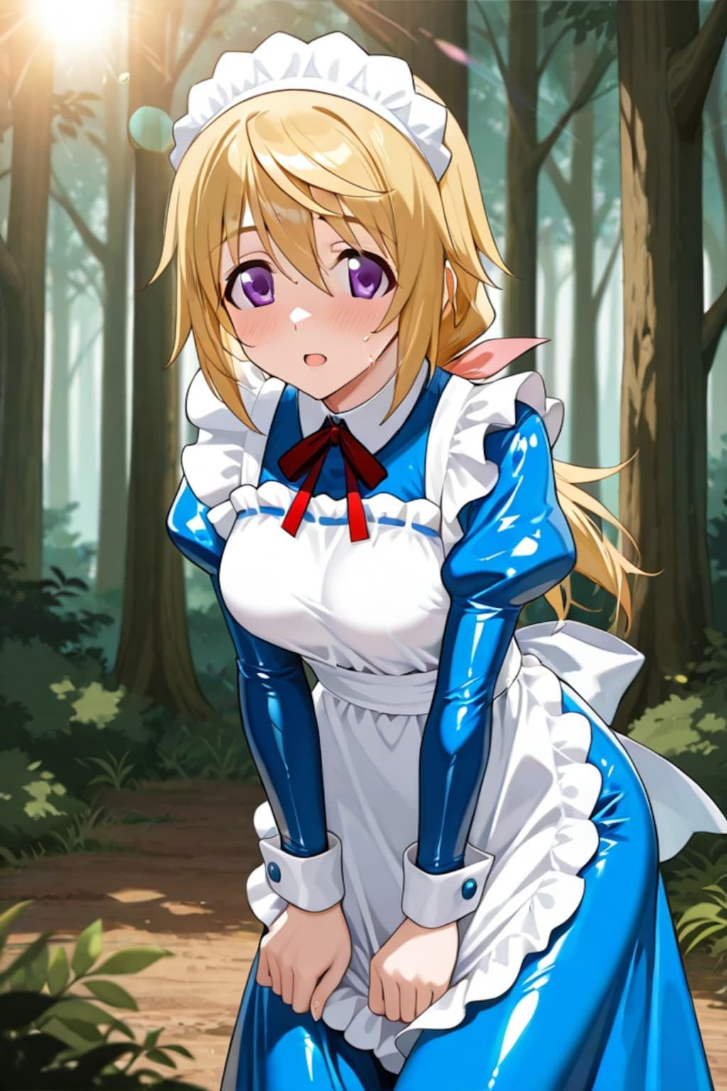 シャルロット・デュノア　メイド服