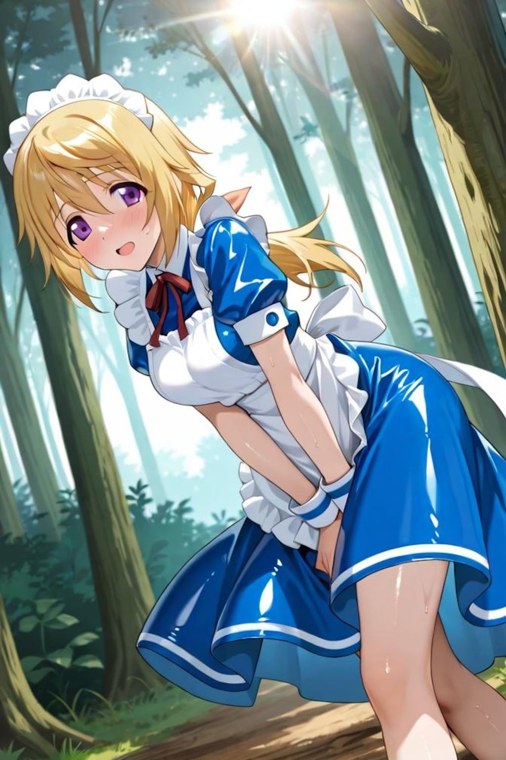 シャルロット・デュノア　メイド服