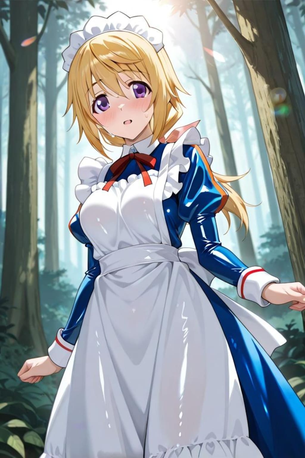 シャルロット・デュノア　メイド服