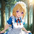 シャルロット・デュノア　メイド服 9枚目
