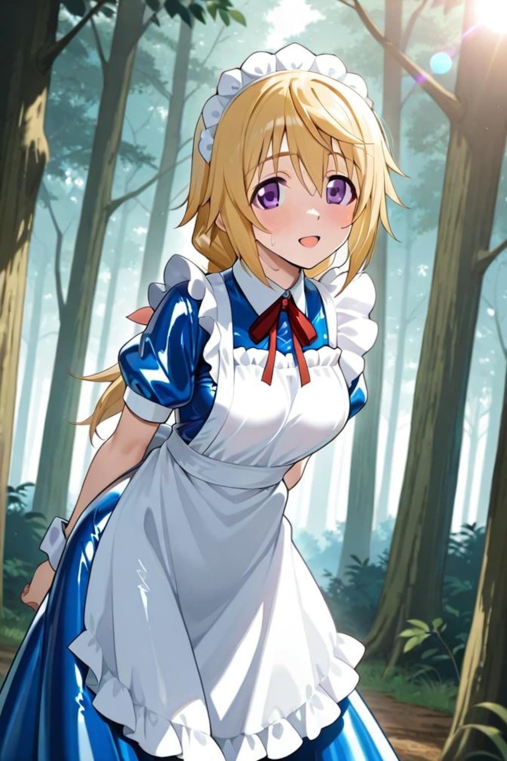 シャルロット・デュノア　メイド服