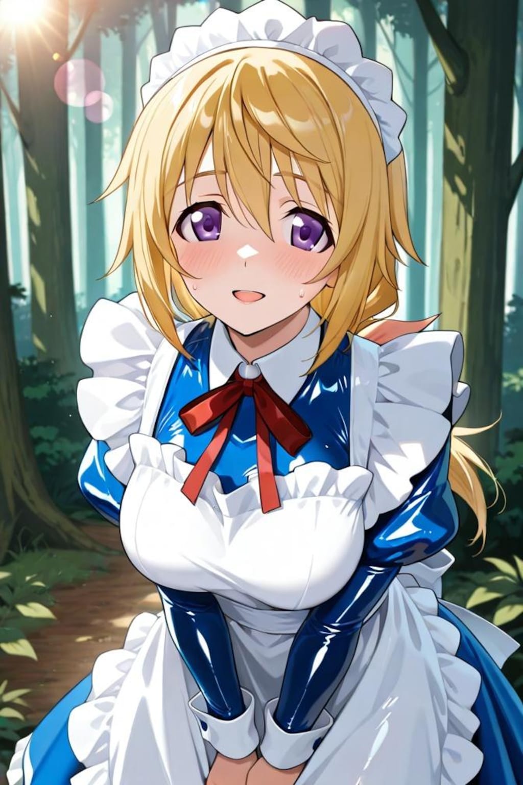 シャルロット・デュノア　メイド服