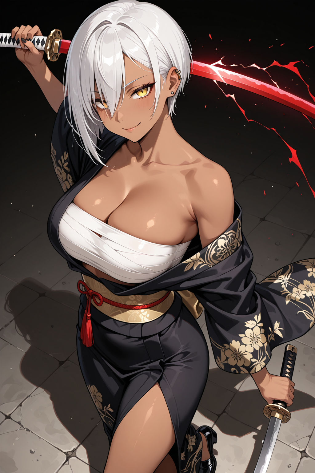 ギャル×日本刀