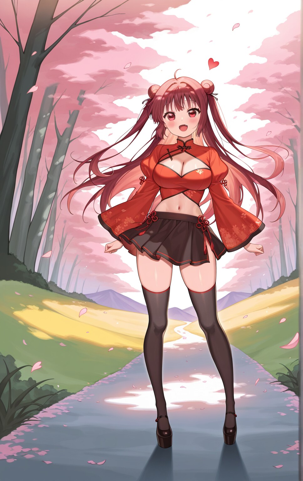 チャイナドレスの女の子 | の人気AIイラスト・グラビア